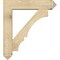Ekena Millwork Balboa Arts and Crafts Rough Sawn Bracket w/ Offset Brace, Douglas Fir, 8"W x 36"D x 40"H BKT0806X36X40BOA03RDF - alternate 3